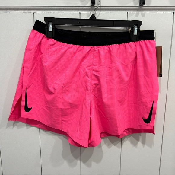 Nike Other - Nike 4” Aeroswift Running Shorts in Hyper Pink - Men’s XL